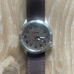 Cabela’s Leather Mens Watch